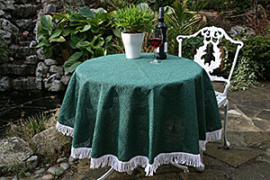 StayPut All Weather Outdoor Tablecloth Summer Green