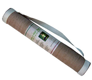 Natural Jute & PER Yoga Mat with Carry Strap